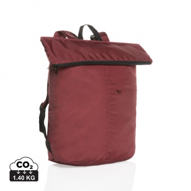 Logotrade Firmengeschenke das Foto: Dillon AWARE™ RPET faltbarer Lightweight-Rucksack