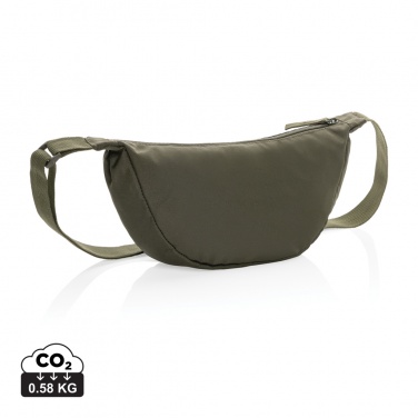 Logotrade Werbegeschenke das Foto: Crescent AWARE™ RPET Half-Moon Sling Tasche