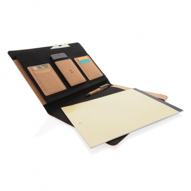 : Deluxe Kork Portfolio A4 mit Stift