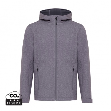 Logotrade Firmengeschenke das Foto: Iqoniq Makalu Herren Softshelljacke aus recyceltem Polyester