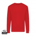 Iqoniq Zion Rundhals-Sweater aus recycelter Baumwolle, Rot