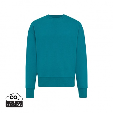 : Iqoniq Kruger Relax-Rundhals-Sweater aus recycelt. Baumwolle