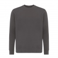 Iqoniq Etosha Lightweight Sweater aus recycelter Baumwolle, Anthrazit