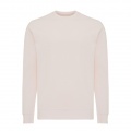 Iqoniq Etosha Lightweight Sweater aus recycelter Baumwolle, Wolke rosa