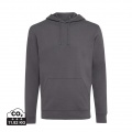 Iqoniq Jasper Hoodie aus recycelter Baumwolle, Anthrazit