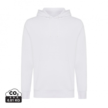 Logotrade Werbegeschenke das Foto: Iqoniq Rila Lightweight Hoodie aus recycelter Baumwolle