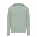 Iqoniq Rila Lightweight Hoodie aus recycelter Baumwolle, Eisberg grün