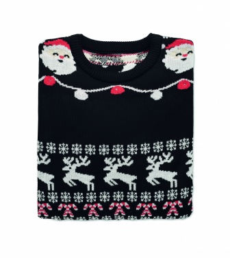 Logotrade werbemittel das Foto: Weihnachts-LED-Pullover S/M