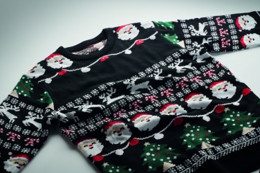 Logotrade Firmengeschenke das Foto: Weihnachts-LED-Pullover S/M