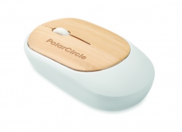 Logotrade werbemittel das Foto: Optische Mouse  Bambus