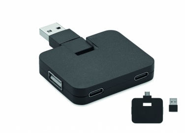 Logotrade Werbeartikel das Foto: 4 Port USB Hub