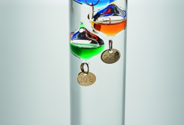 Logotrade Firmengeschenke das Foto: Galileo Thermometer Glas 28cm