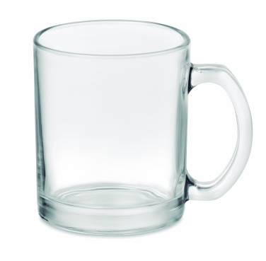 Logotrade Werbegeschenke das Foto: Kaffeebecher aus Glas 300 ml