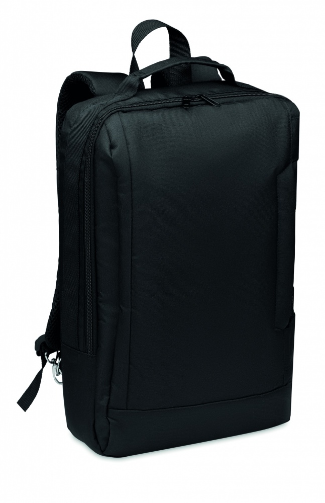 Logotrade Werbegeschenke das Foto: Laptop Rucksack 300D RPET