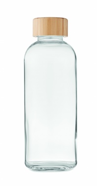 Logotrade Logogeschenke das Foto: Trinkflasche Glas 650ml