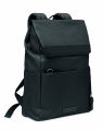 Laptop-Rucksack 600D RPET, Schwarz