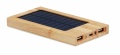 Solar-Powerbank 4000 mAh, Holz