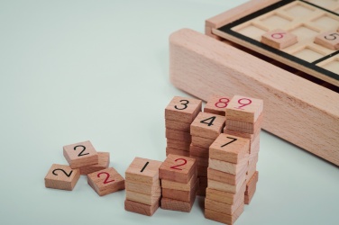 : Sudoku-Brettspiel Holz