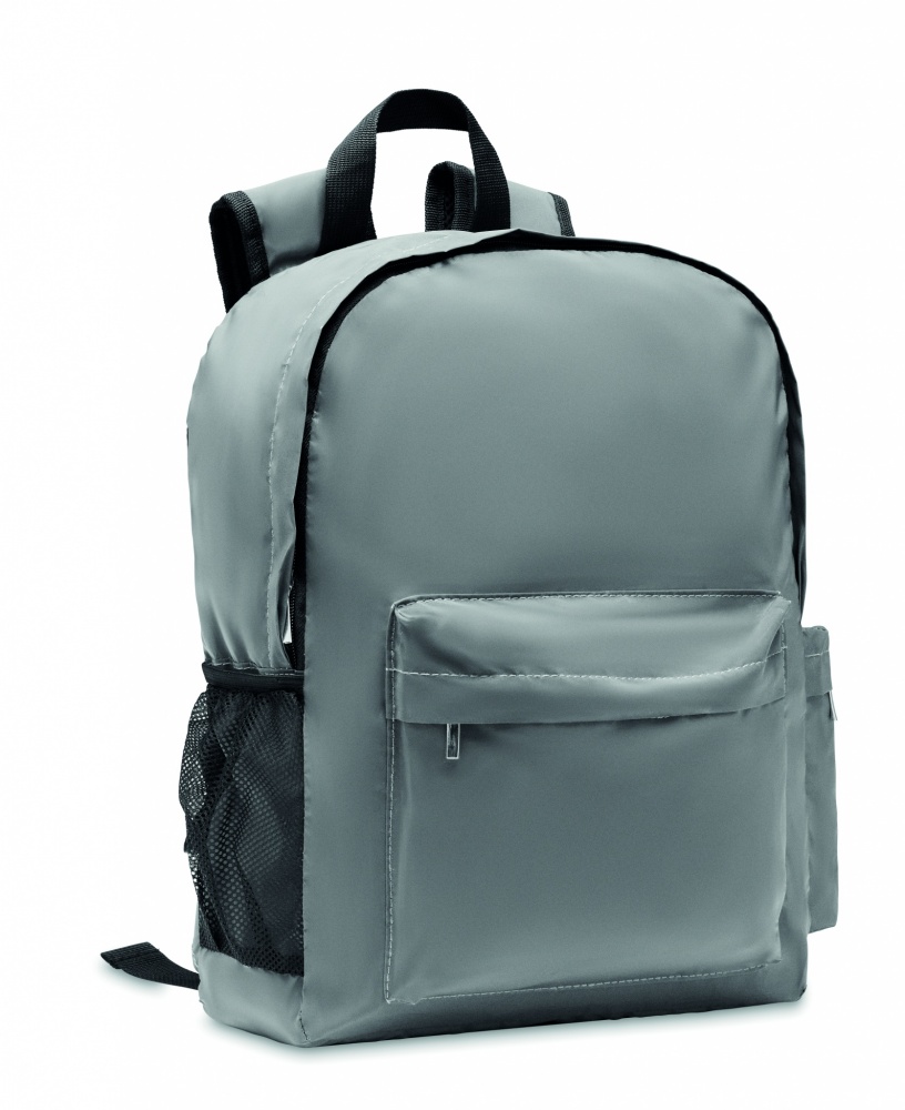 Logotrade Werbeartikel das Foto: Reflektierender Rucksack 190T