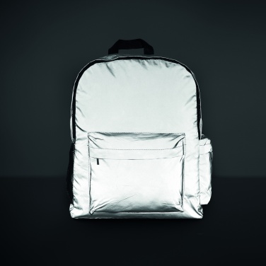 Logotrade Geschäftsgeschenke das Foto: Reflektierender Rucksack 190T