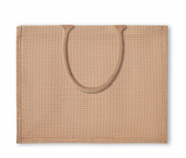 Logotrade Firmengeschenke das Foto: Jute Shopping Tasche