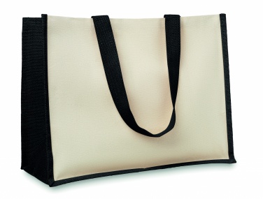 : Jute/Canvas Shopper 