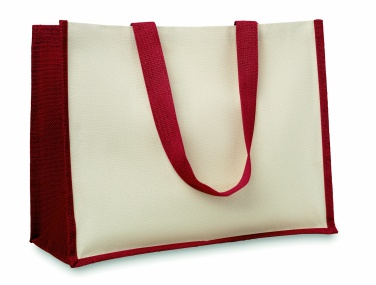 : Jute/Canvas Shopper 