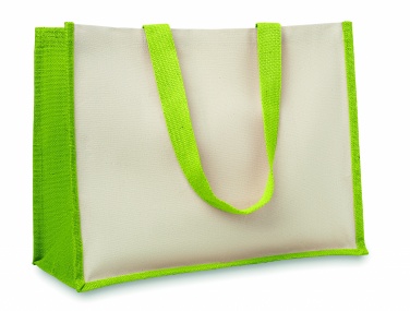 : Jute/Canvas Shopper 