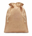 Kleine Jute Tasche 14x22 cm, Beige