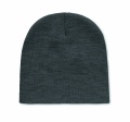 Beanie RPET Polyester, Weiß/Schwarz