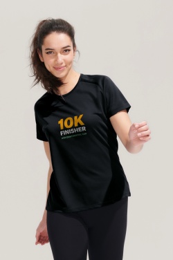 Logotrade werbemittel das Foto: SPORTY DAMENT-SHIRT  140g