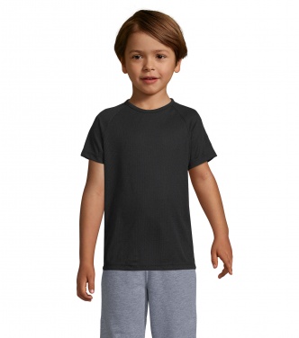 Logotrade werbemittel das Foto: SPORTY KINDERT-SHIRT 140g