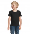 PIONEER KINDERT-SHIRT 175g, Tiefes Schwarz