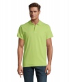 SPRING II MEN Polo 210g, Apfelgrün