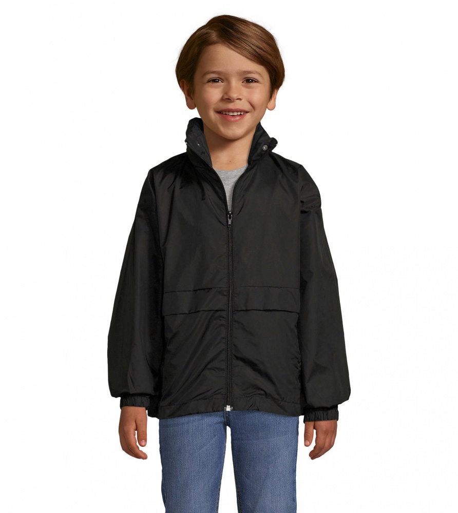 Logotrade werbemittel das Foto: SURF KIDS WINDBREAKER 210g