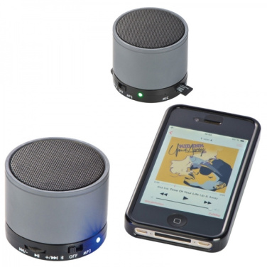 Logotrade Werbegeschenke das Foto: Mini-Bluetooth-Lautsprecher HAWICK