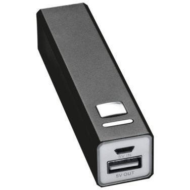 Logotrade Geschäftsgeschenke das Foto: Metall-Powerbank PORT HOPE 2200mAh