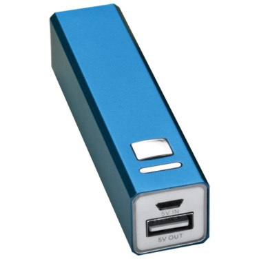 Logotrade Werbeartikel das Foto: Metall-Powerbank PORT HOPE 2200mAh