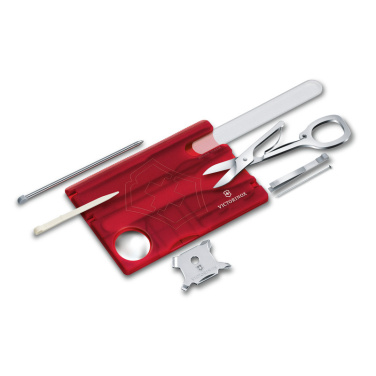 Logotrade Geschäftsgeschenke das Foto: Multitool SwissCard Nagelpflege Victorinox