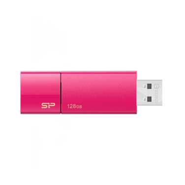 Logotrade Logogeschenke das Foto: USB-Stick Silicon Power 3.0 Blaze B05, rosa