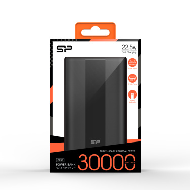 Logotrade werbemittel das Foto: POWERBANK SILIKON POWER QX55 30000 MAH