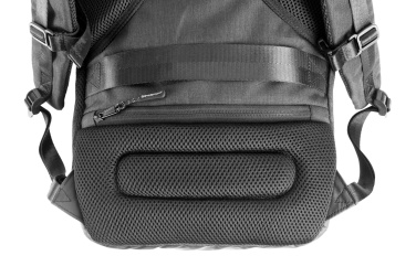 Logotrade Firmengeschenke das Foto: Rolltop-Rucksack ELBERT Schwarzwolf