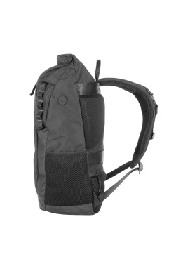 Logotrade Werbeartikel das Foto: Rolltop-Rucksack ELBERT Schwarzwolf