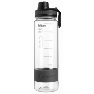 Logotrade Werbeartikel das Foto: Trinkflasche KIBO 800 ml Schwarzwolf