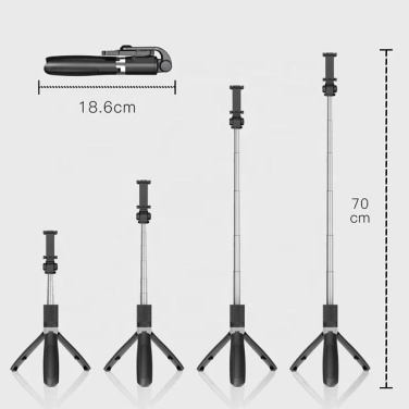 Logotrade Geschäftsgeschenke das Foto: Selfie-Stick mit Stativ, K06