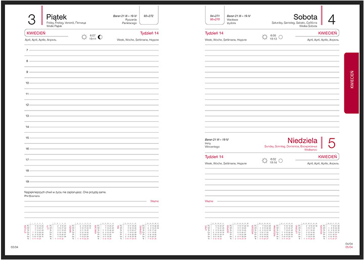 Logotrade Firmengeschenke das Foto:  Kalender 640131