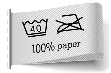 Logotrade Werbeartikel das Foto: Wash Paper Bag 950106