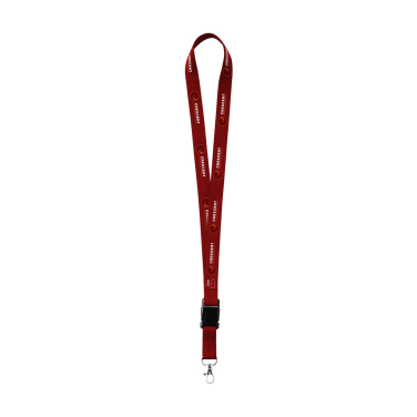 Logotrade Geschäftsgeschenke das Foto: Lanyard Sublimation Buckle RPET 2 cm Schlüsselband