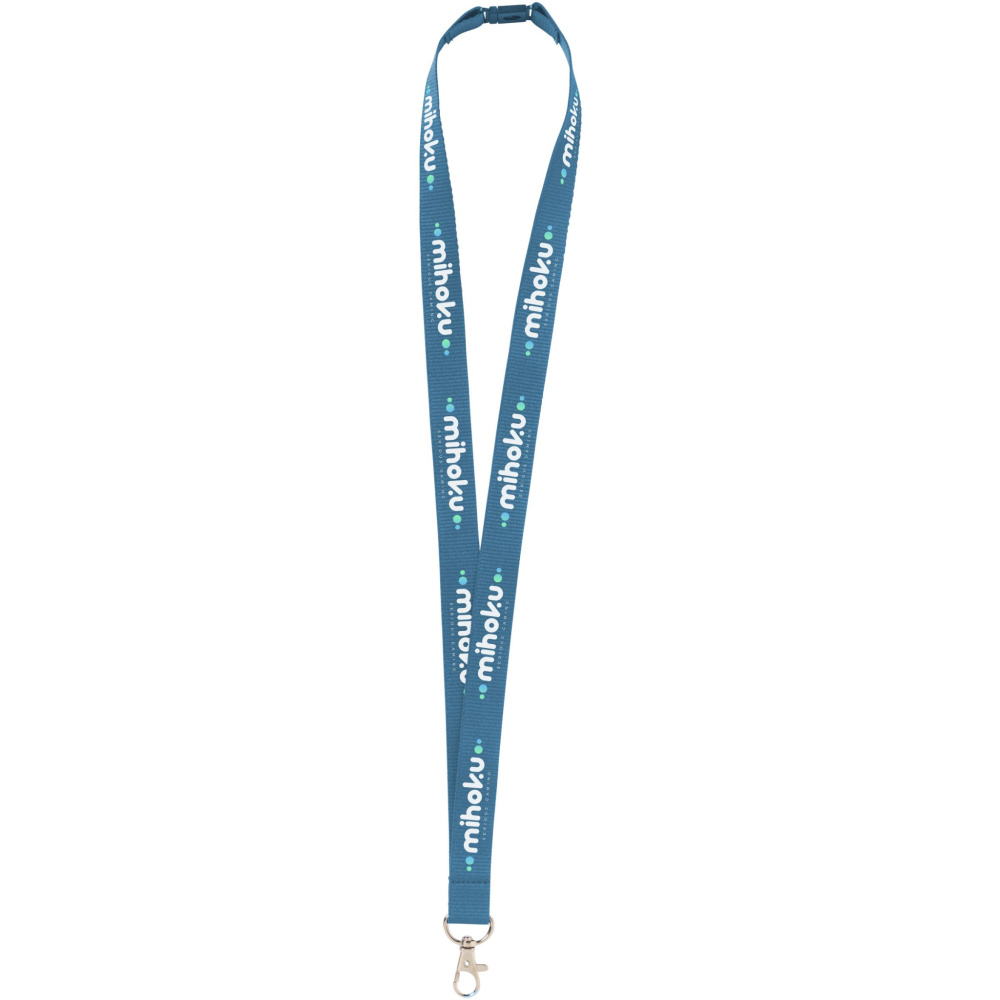 Logotrade Geschäftsgeschenke das Foto: Lanyard Sublimation Sicherheitsschlüsselband 20 mm