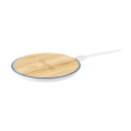 Bamboo 10W Wireless Charger kabelloses Schnellladegerät, Weiß